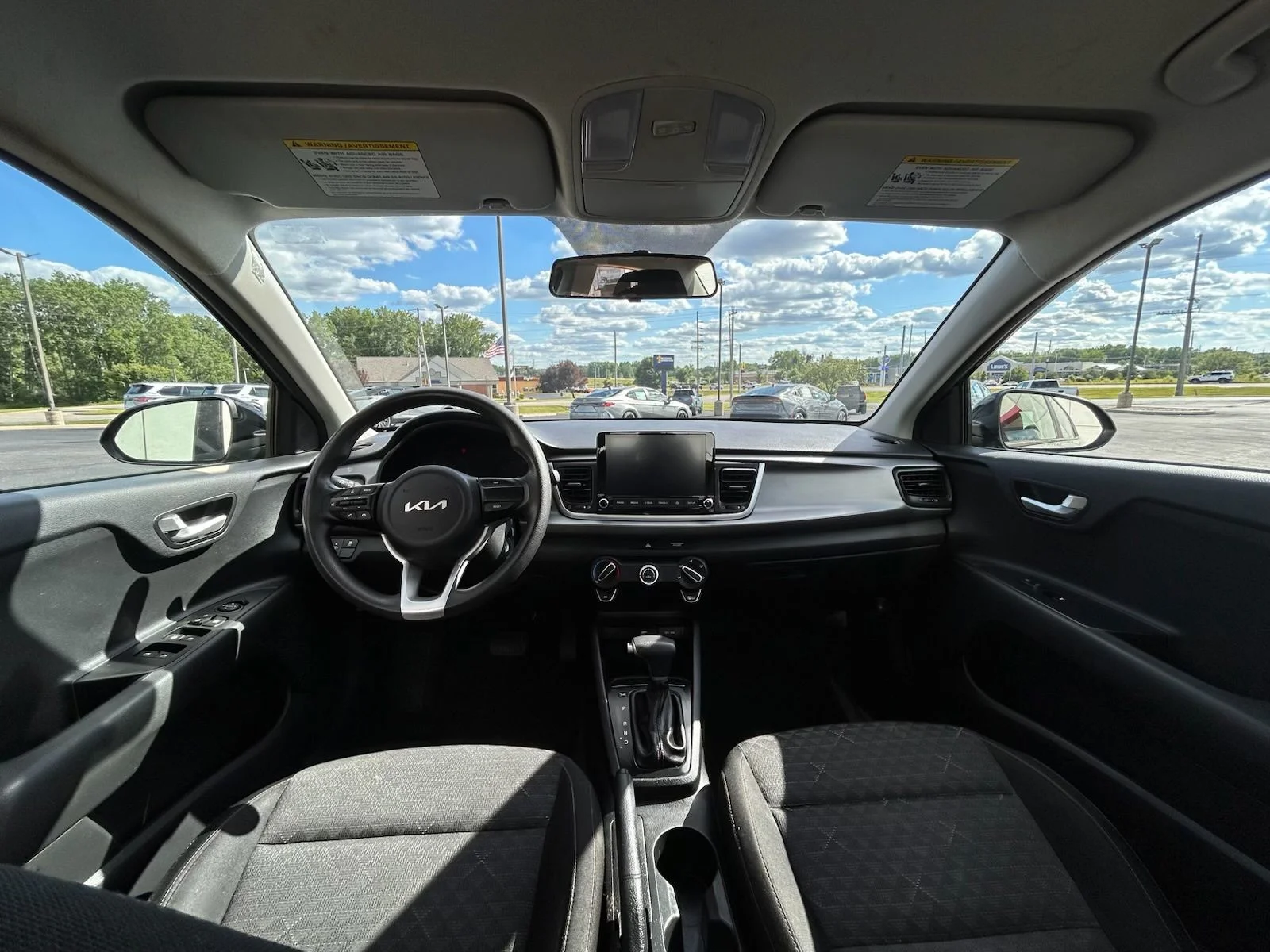 Used 2022 Black Kia LX image 12