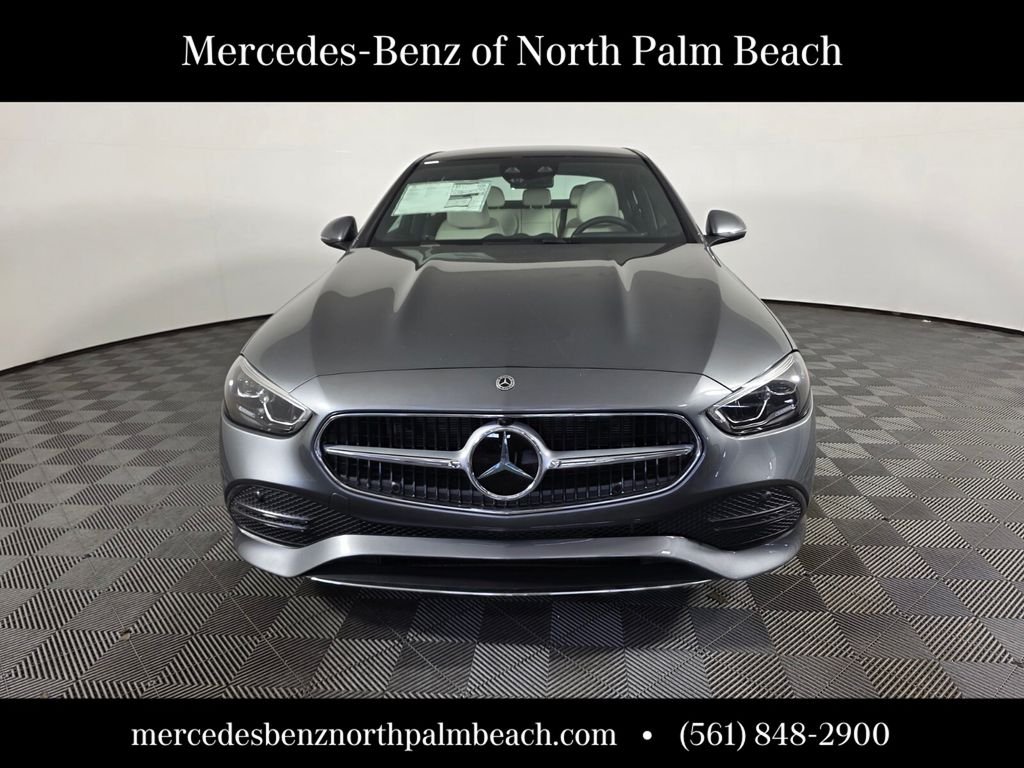 New 2026 Selenite Grey Metallic Mercedes-Benz C 300 image 2