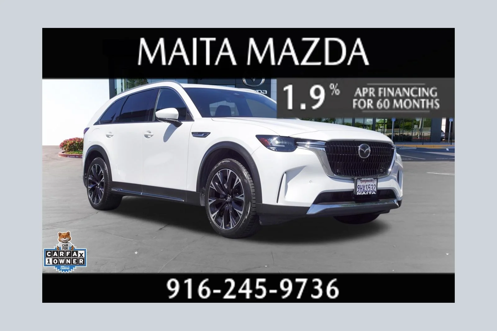 Certified Used 2024 Rhodium White Premium Mazda Premium Plus image 1
