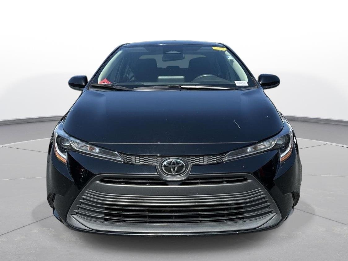 Used 2024 Midnight Black Metallic Toyota LE image 3