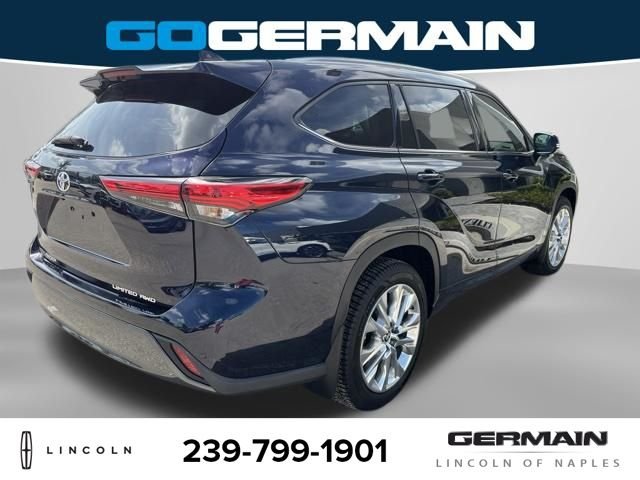 Used 2020 Blue Toyota Limited image 8