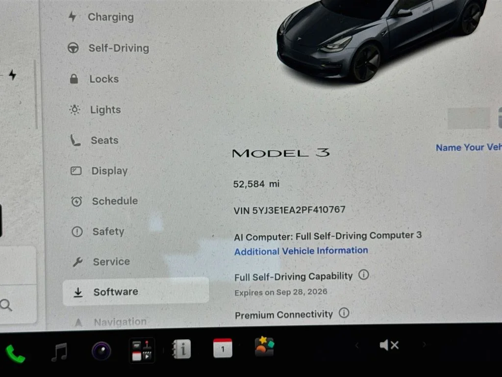 Used 2023 Gray Tesla Base image 12