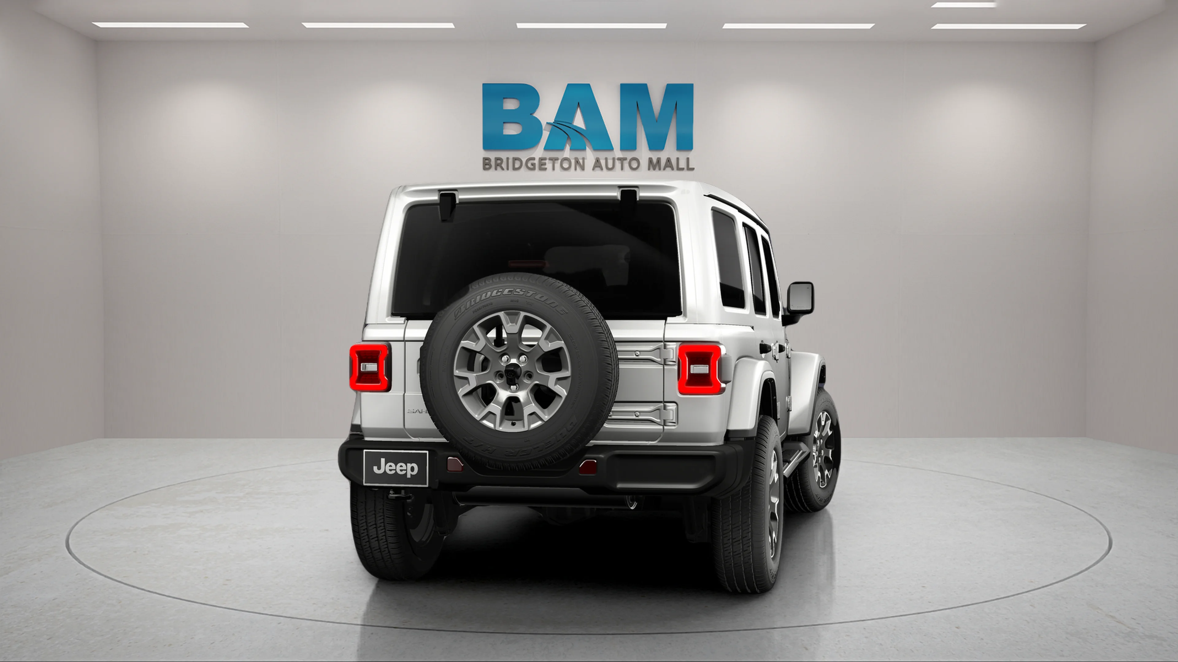 New 2026 Bright White Clearcoat Jeep Sahara image 7