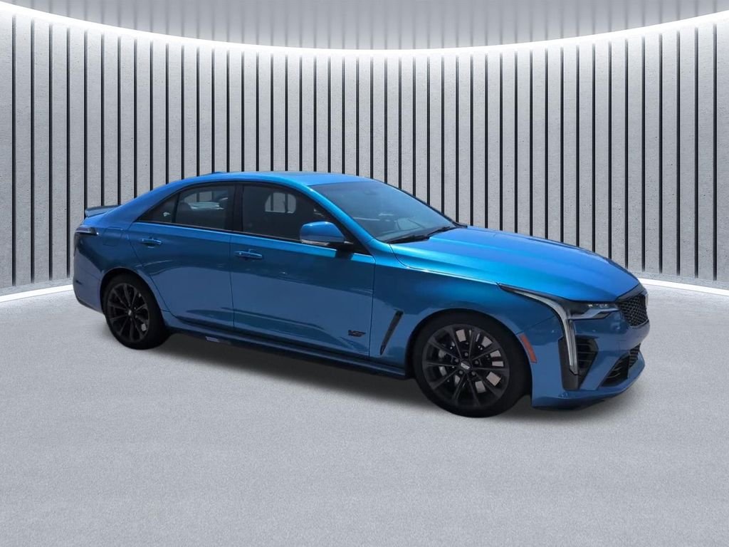Used 2025 Blue Cadillac V-Series image 3