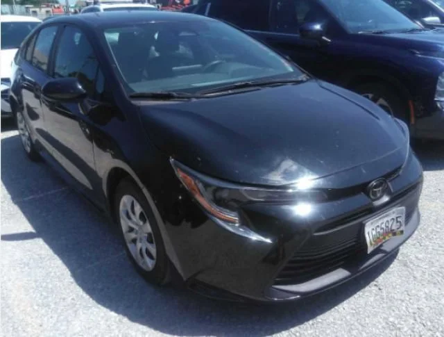 Used 2024 Midnight Black Metallic Toyota LE image 4