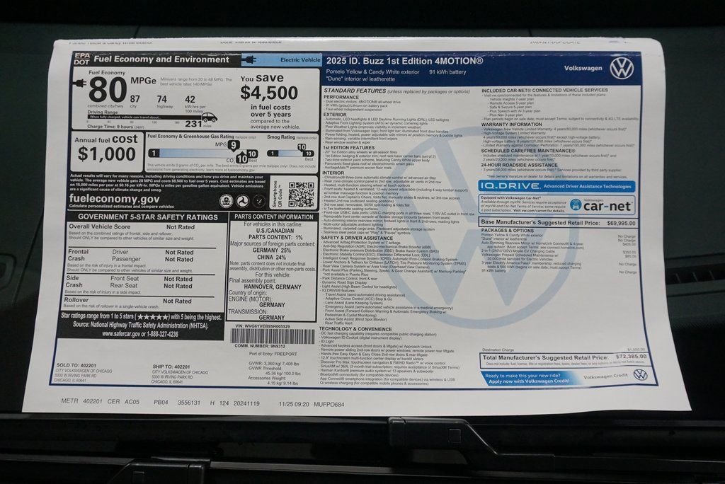 2025 Volkswagen ID. Buzz 1st Edition - Photo 46