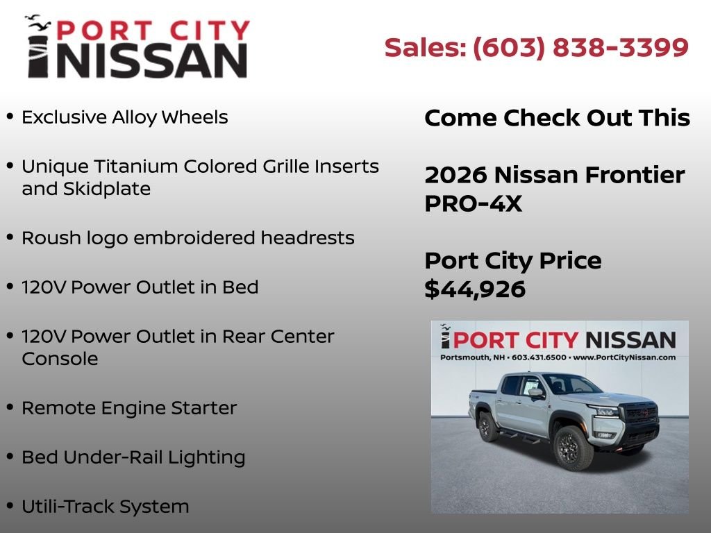 2026 Nissan Frontier PRO-4X - Photo 20