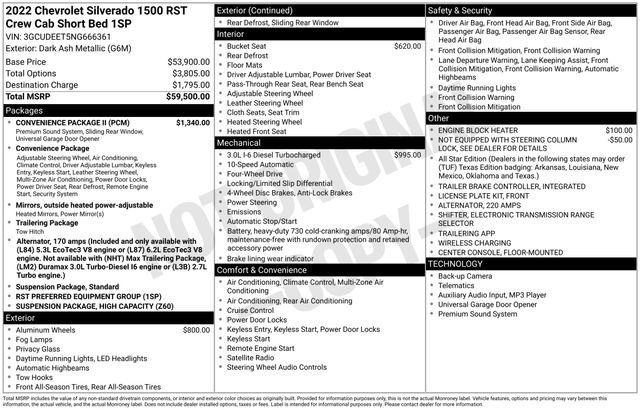 Used 2022 Dark Ash Metallic Chevrolet RST image 29