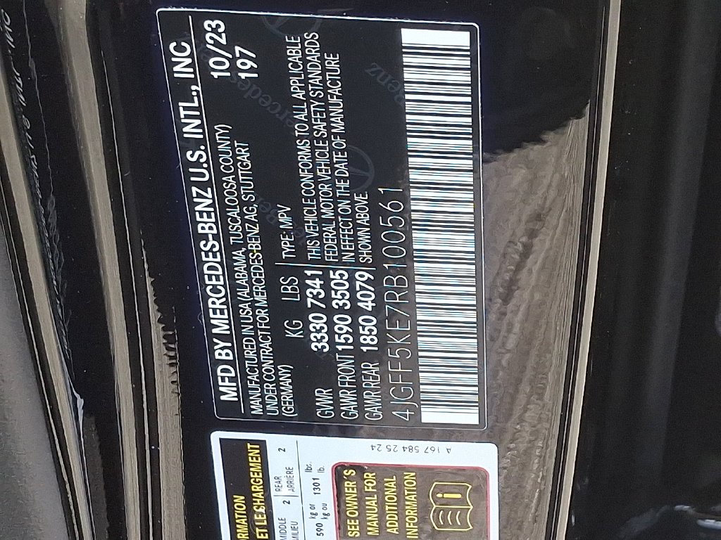 Certified Used 2024 Black Mercedes-Benz GLS 450 image 28