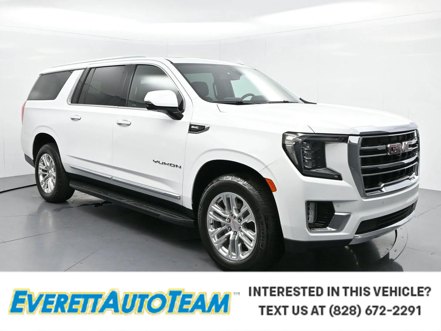 Used 2022 SUMMIT WHITE GMC SLT image 1