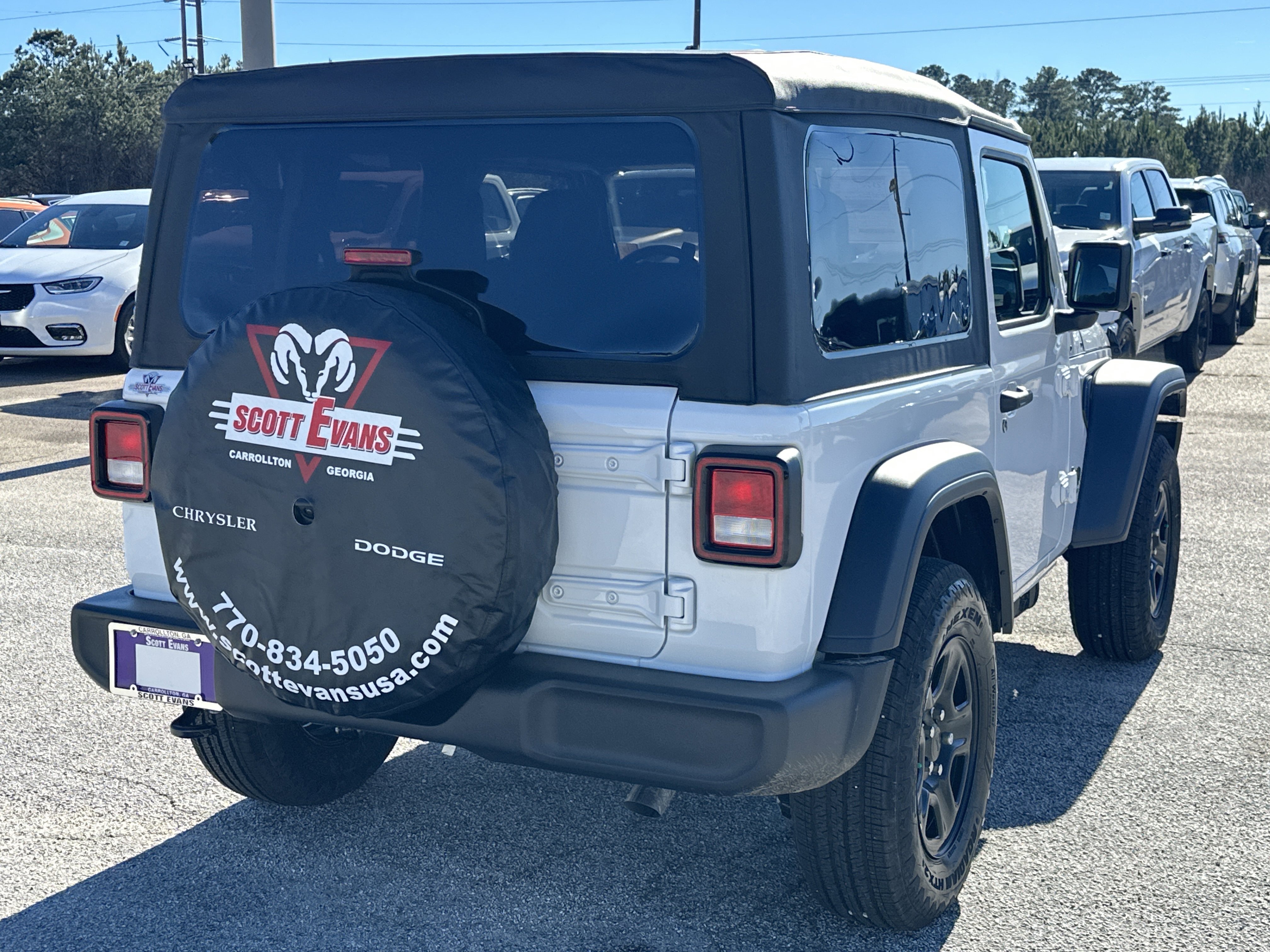 New 2026 Bright White Clearcoat Jeep Sport image 8