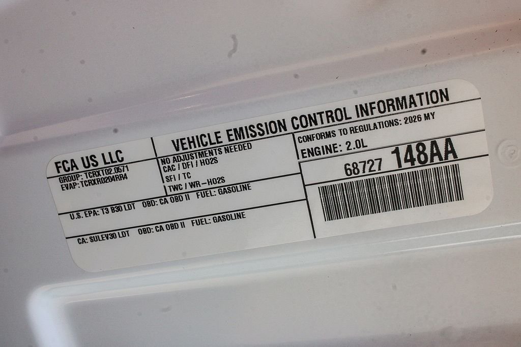 New 2026 Bright White Clearcoat Jeep Altitude image 29