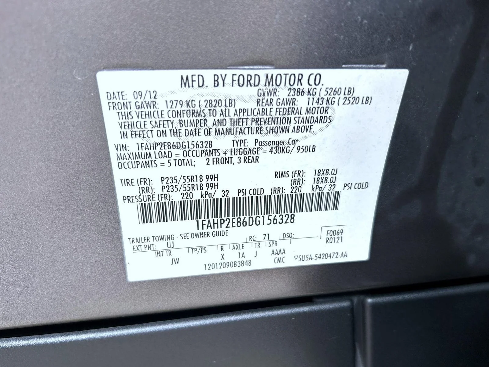 Used 2013 Gray Ford SEL image 23