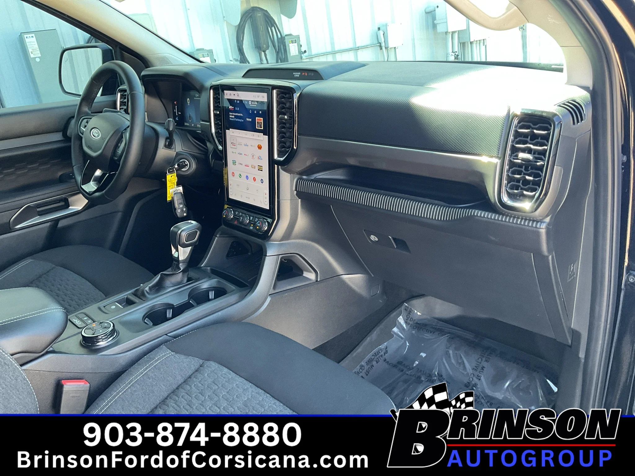 Used 2025 Shadow Black Ford XLT image 21