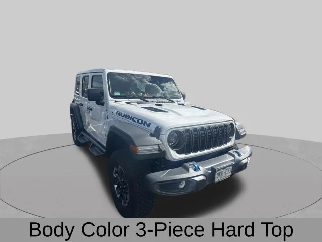 Used 2025 White Jeep Rubicon 4xe image 5