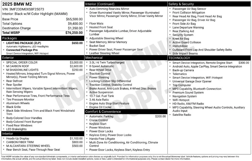 Used 2025 Blue BMW Base image 6