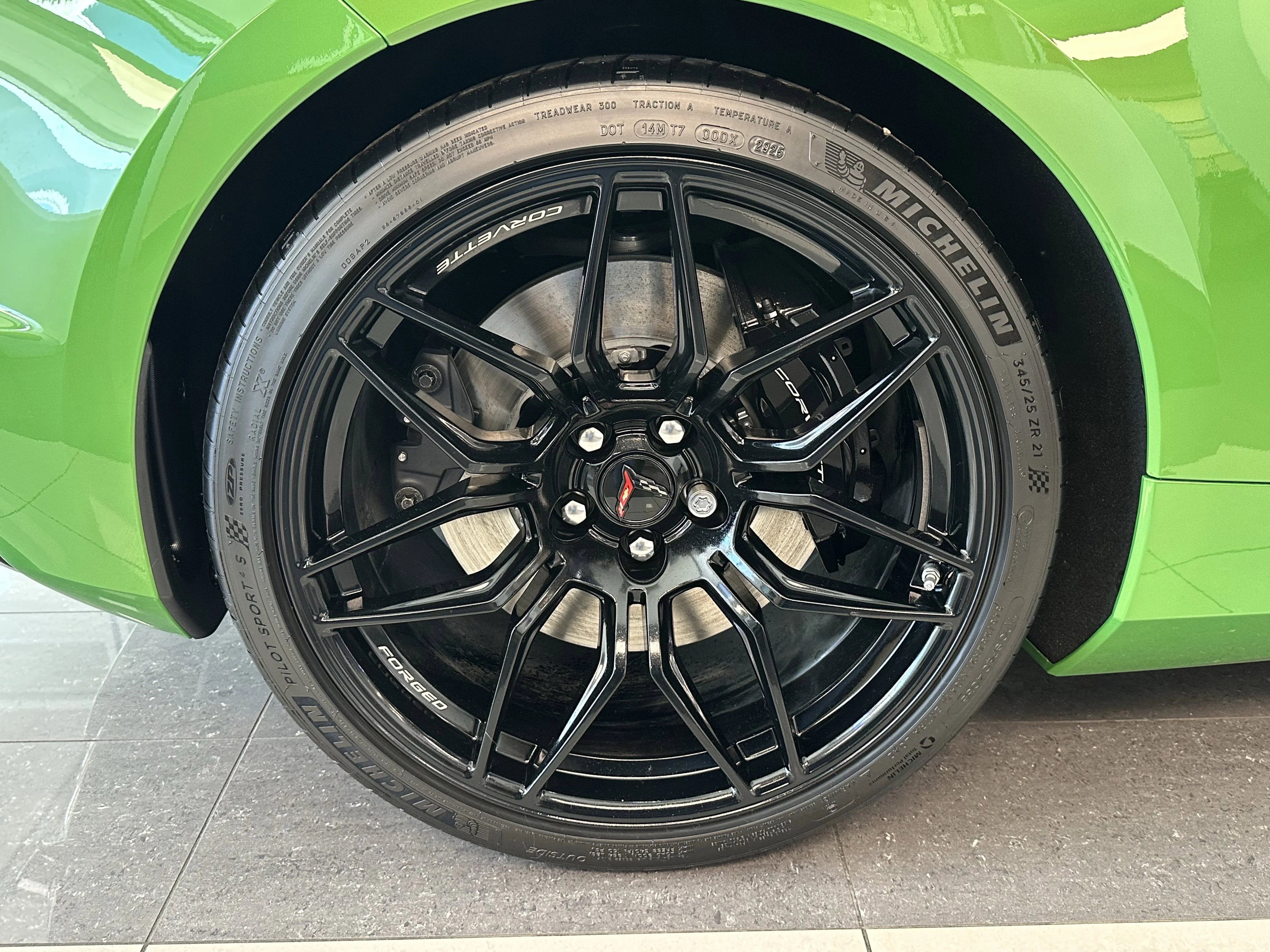 New 2026 Roswell Green Metallic Chevrolet 2LZ Z06 image 4
