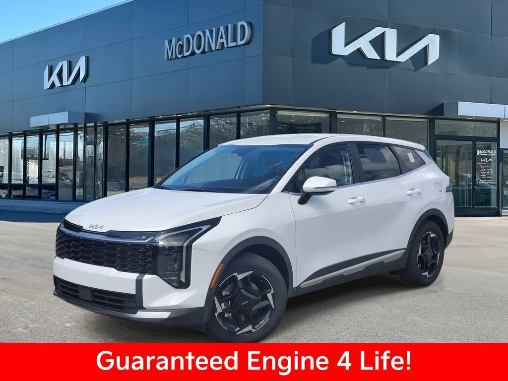 New 2026 Glacial White Pearl Kia EX image 1