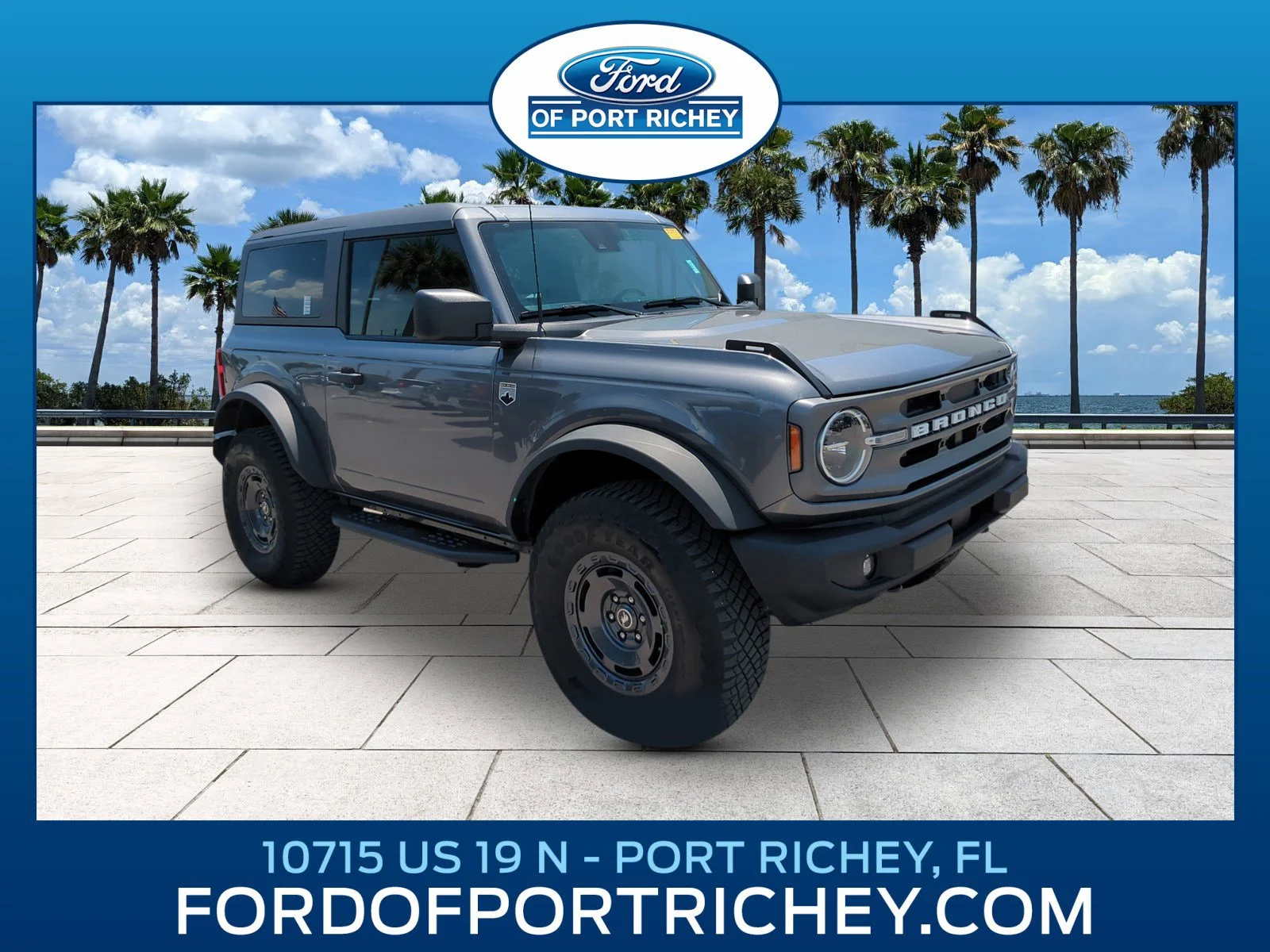 Certified Used 2024 Light Blue Clearcoat Metallic Ford Big Bend image 1