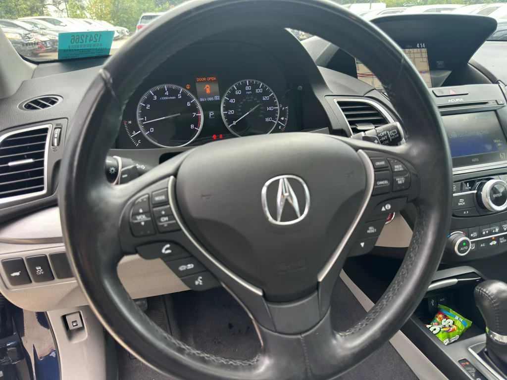 Used 2017 Fathom Blue Pearl Acura w/Technology Pkg image 10