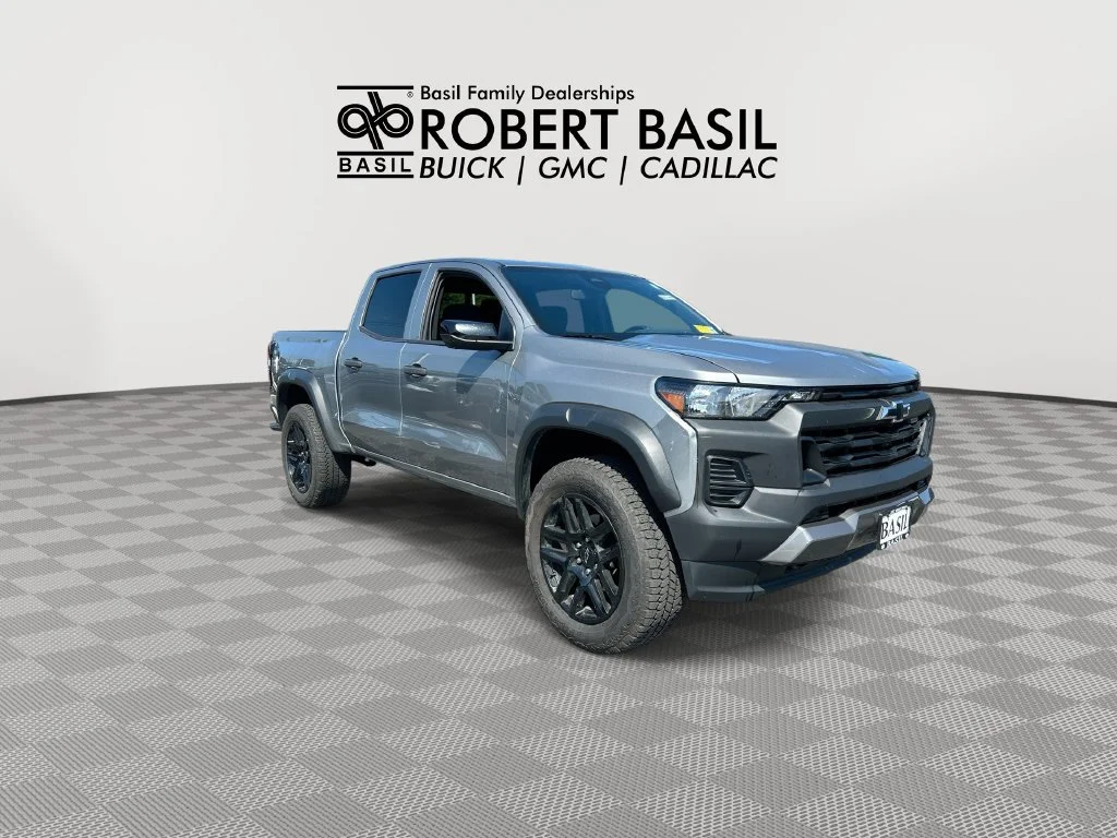 Used 2024 Sterling Gray Metallic Chevrolet Trail Boss image 2