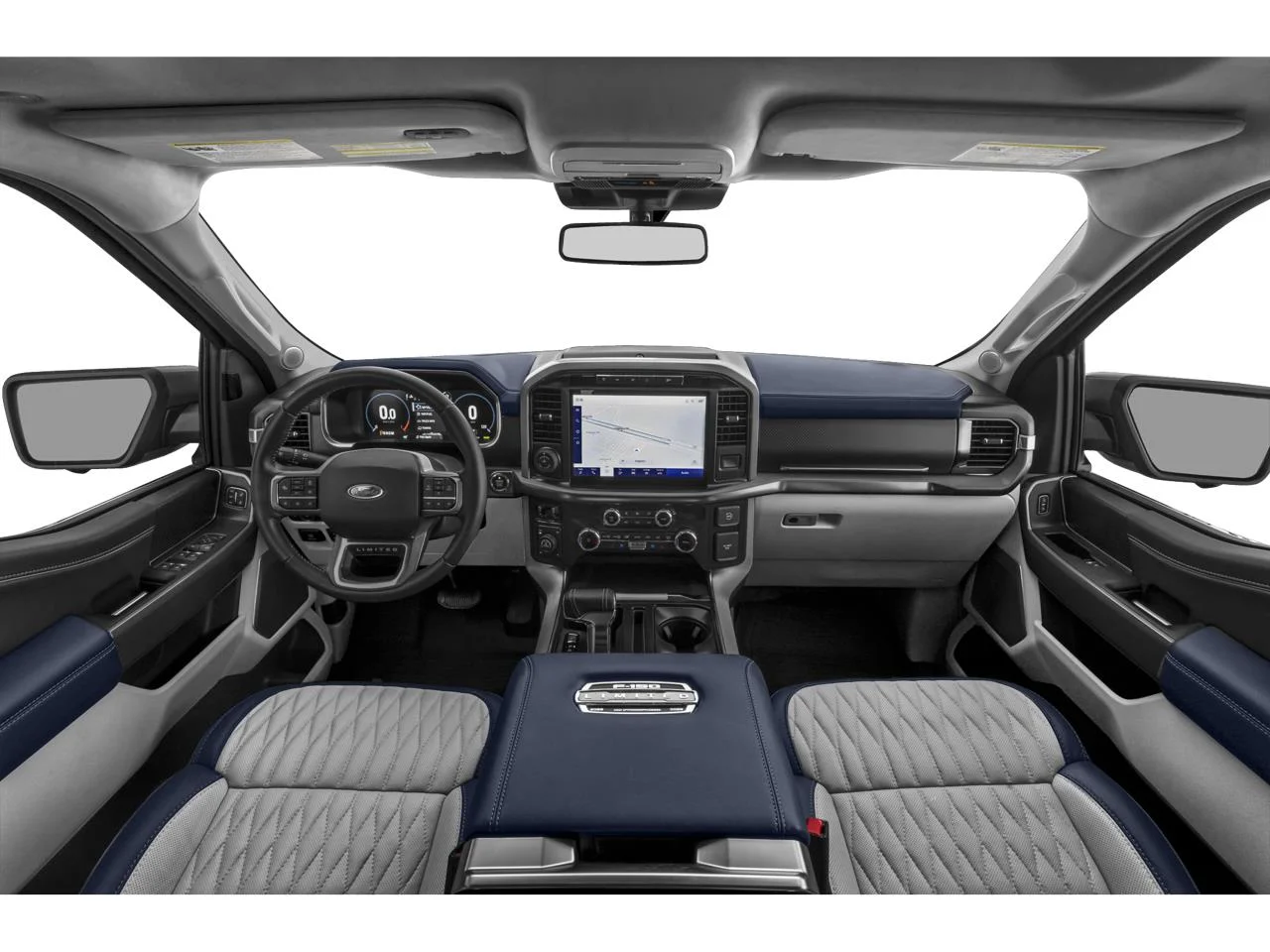 Used 2023 Agate Black Metallic Ford Limited image 61