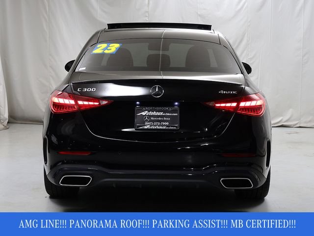 Certified Used 2023 Black Mercedes-Benz C 300 image 7
