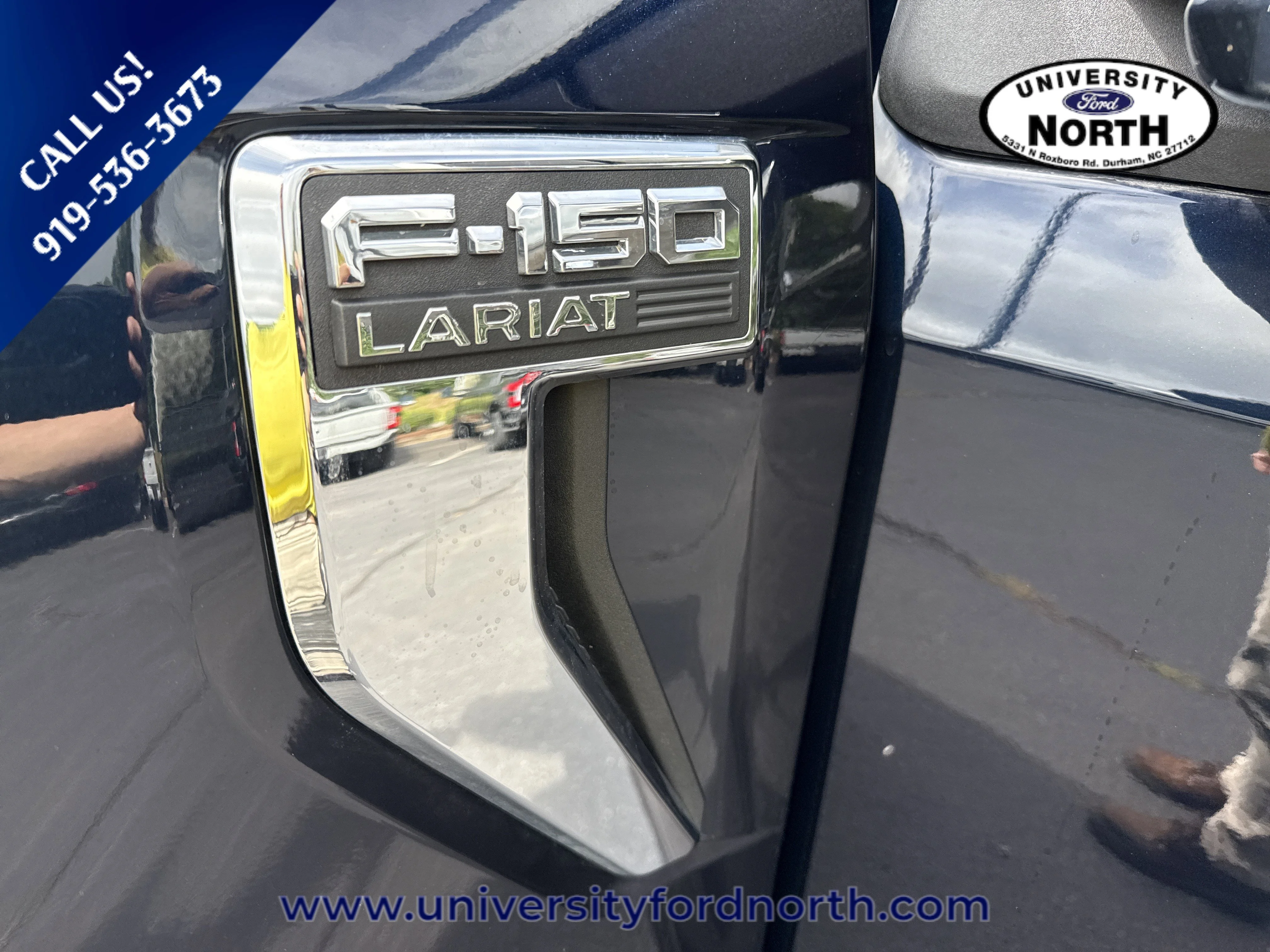 Used 2023 Antimatter Blue Metallic Ford LARIAT image 13