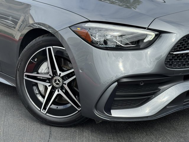 Certified Used 2022 Selenite Grey Metallic Mercedes-Benz C 300 image 2