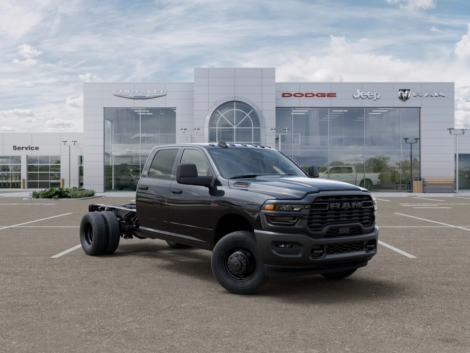 New 2026 Diamond Black Crystal Pearlcoat RAM Tradesman image 31