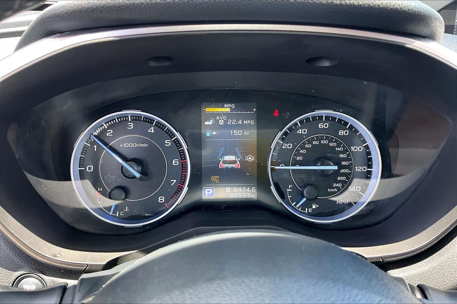 Used 2022 Crystal Black Silica Subaru Touring image 25