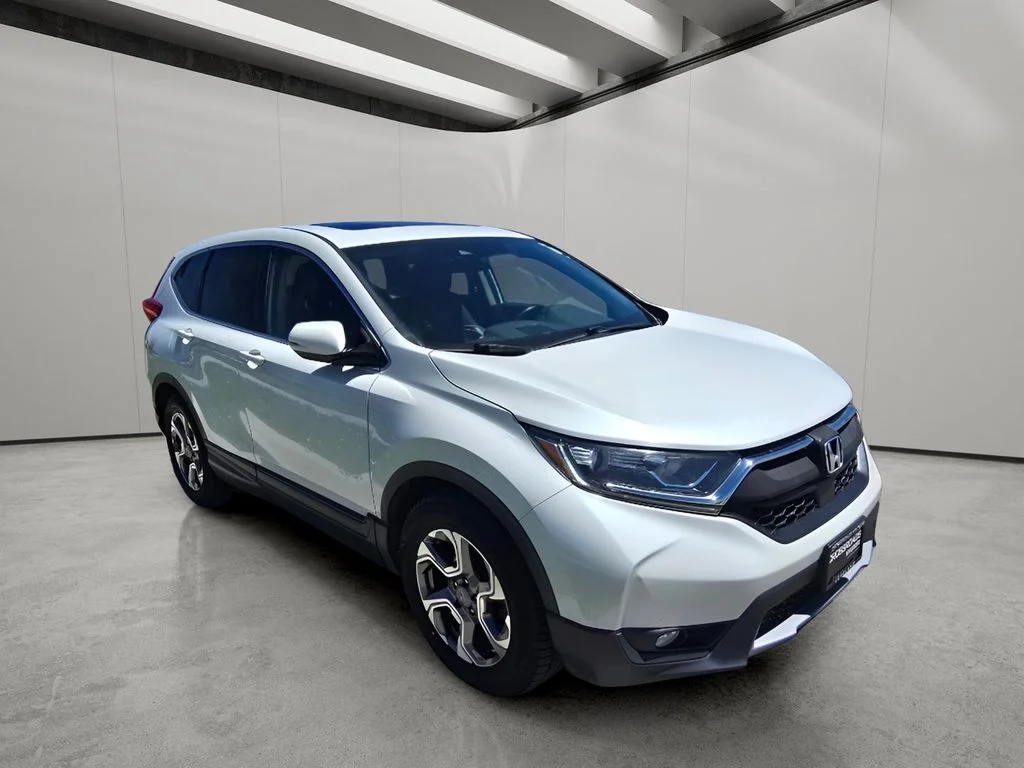 Used 2018 White Diamond Pearl Honda EX image 7