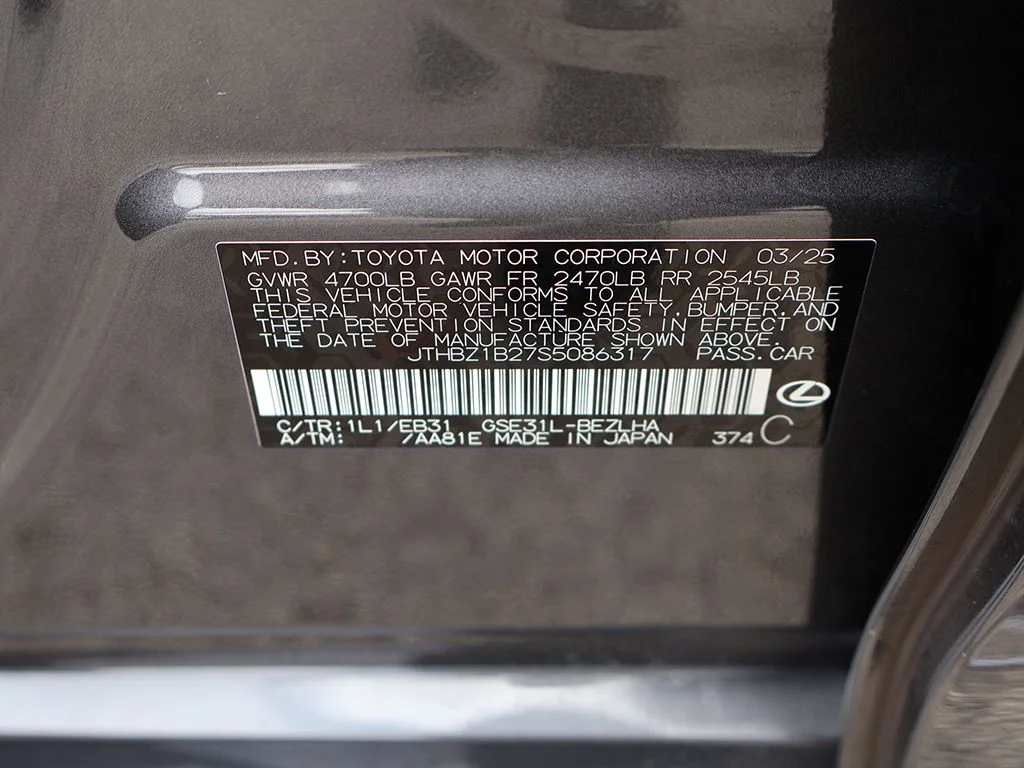 Used 2025 Gray Lexus 350 F SPORT Design image 52