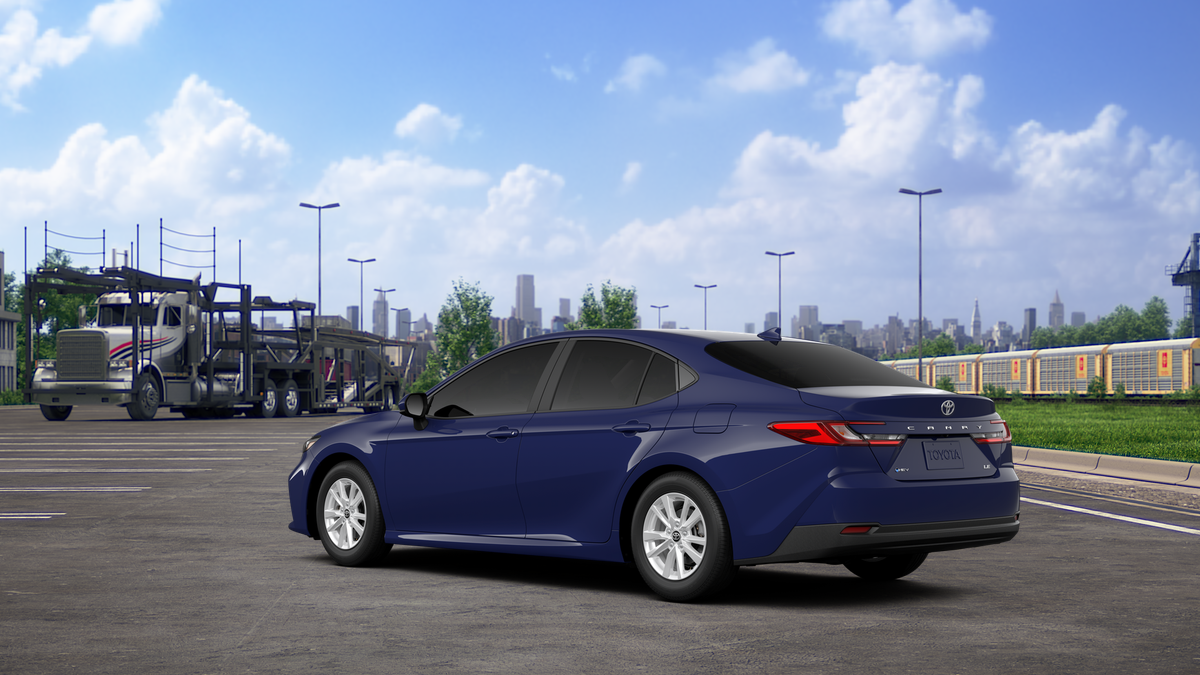 New 2026 Reservoir Blue Toyota LE image 6