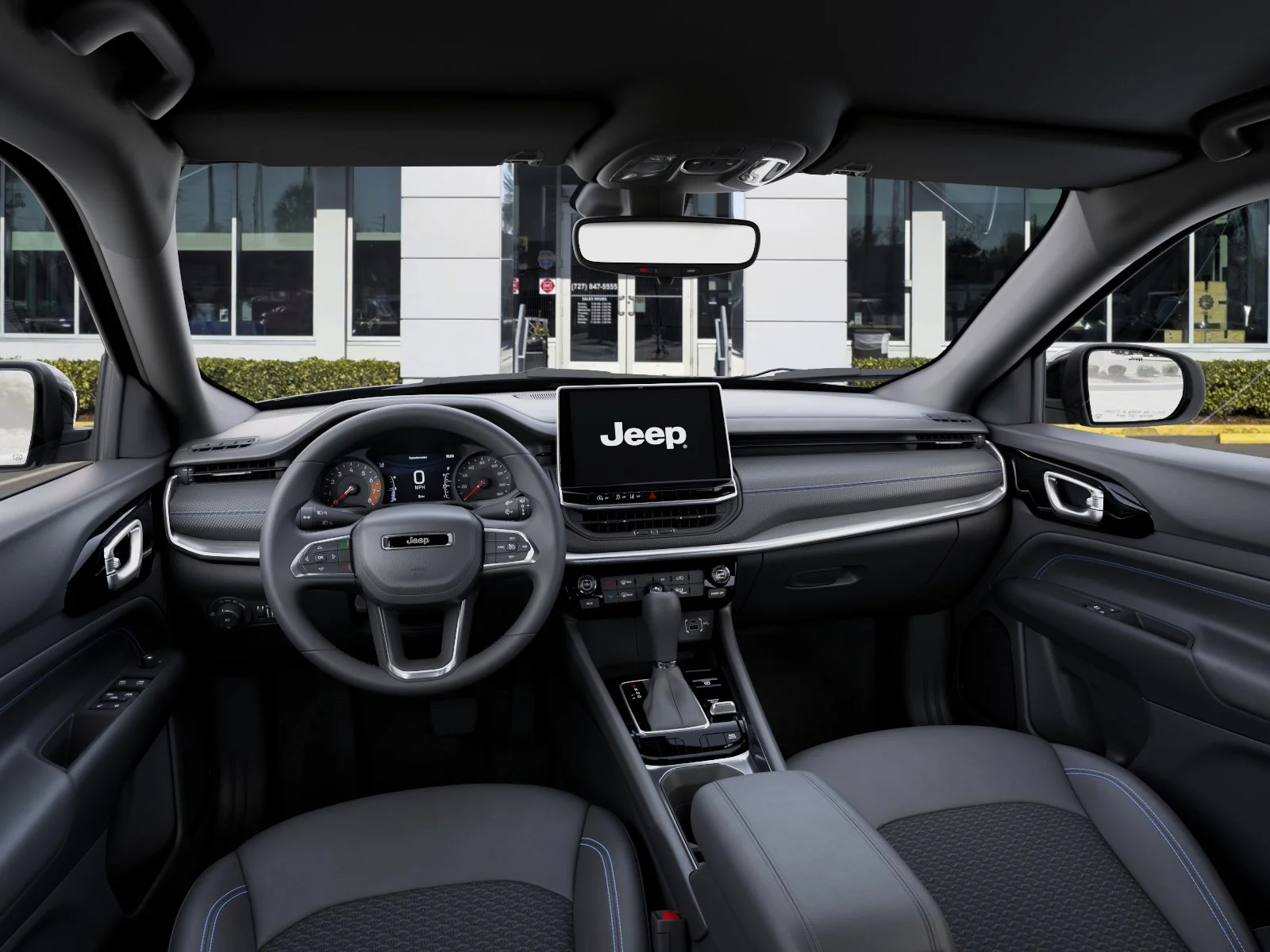 New 2026 Bright White Clear-Coat Exterior Paint Jeep Latitude image 45