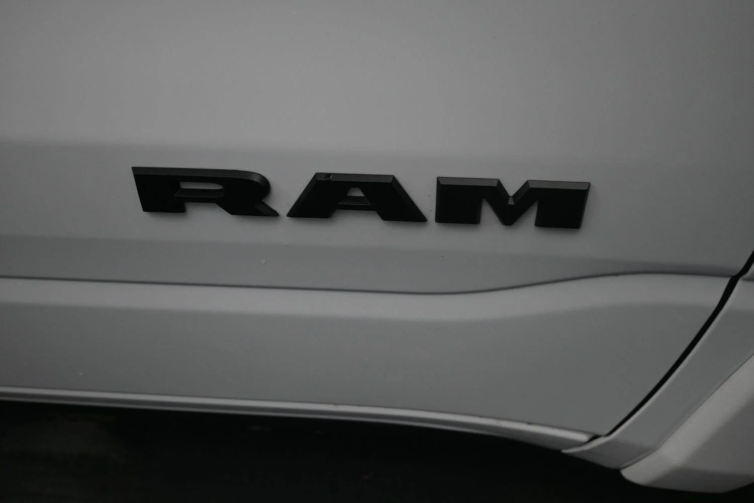 New 2026 Bright White Clear-Coat Exterior Paint RAM Laramie image 8