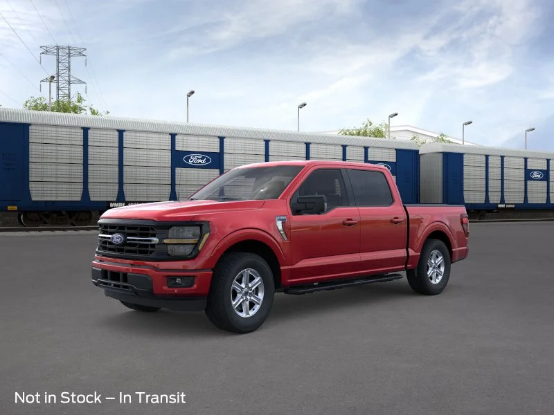 New 2026 Ruby Red Metallic Tinted Clearcoat Ford XLT image 1