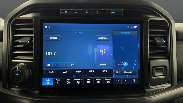 Used 2024 Antimatter Blue Metallic Ford XLT image 26