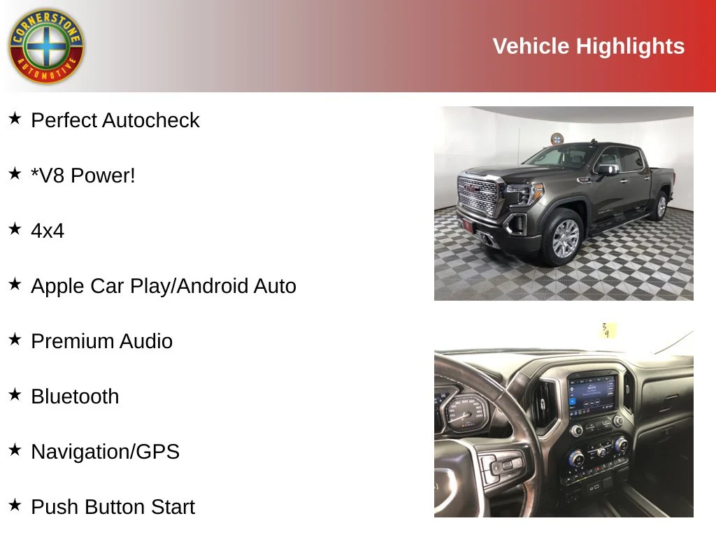 Used 2019 GMC Sierra 1500 Denali Denali with VIN 1GTU9FEL9KZ273479 for sale in Elk River, Minnesota