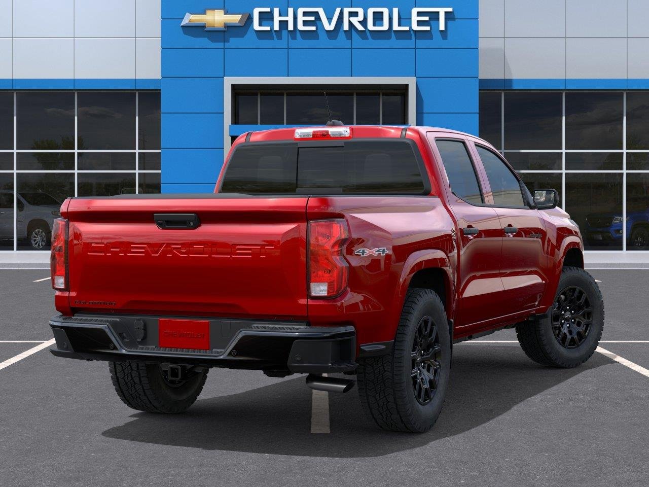 New 2026 Radiant Red Tintcoat Chevrolet WT image 4