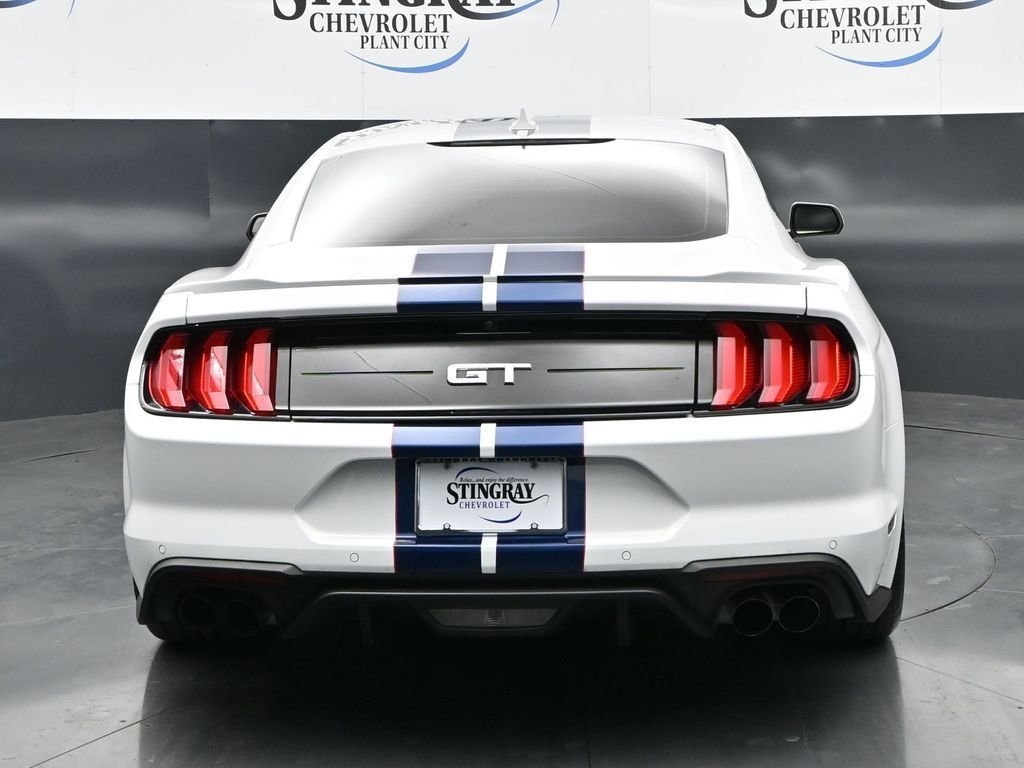 Used 2021 White Ford GT Premium Fastback image 6