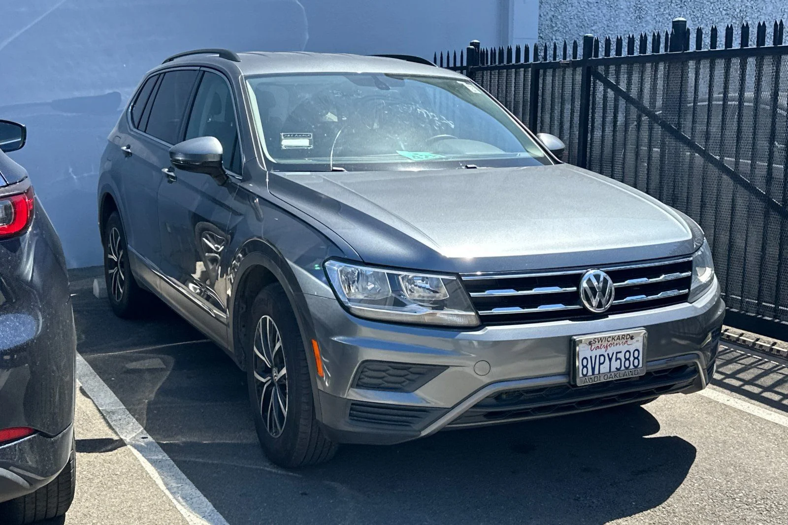 Used 2021 Volkswagen Tiguan SE with VIN 3VV3B7AX7MM082115 for sale in San Leandro, CA