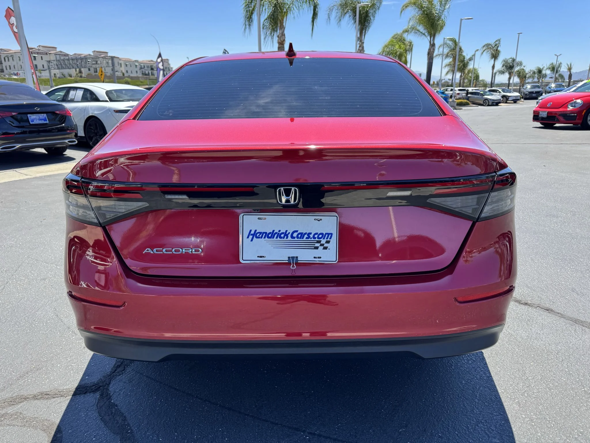 Used 2023 Radiant Red Metallic Honda LX image 7
