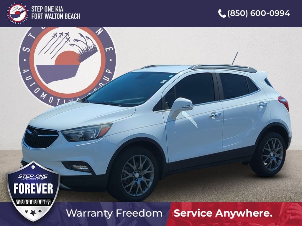 Used 2019 White Buick Sport Touring image 1