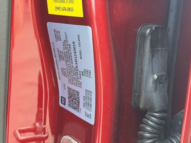 Used 2024 Radiant Red Tintcoat Chevrolet ZR2 image 40