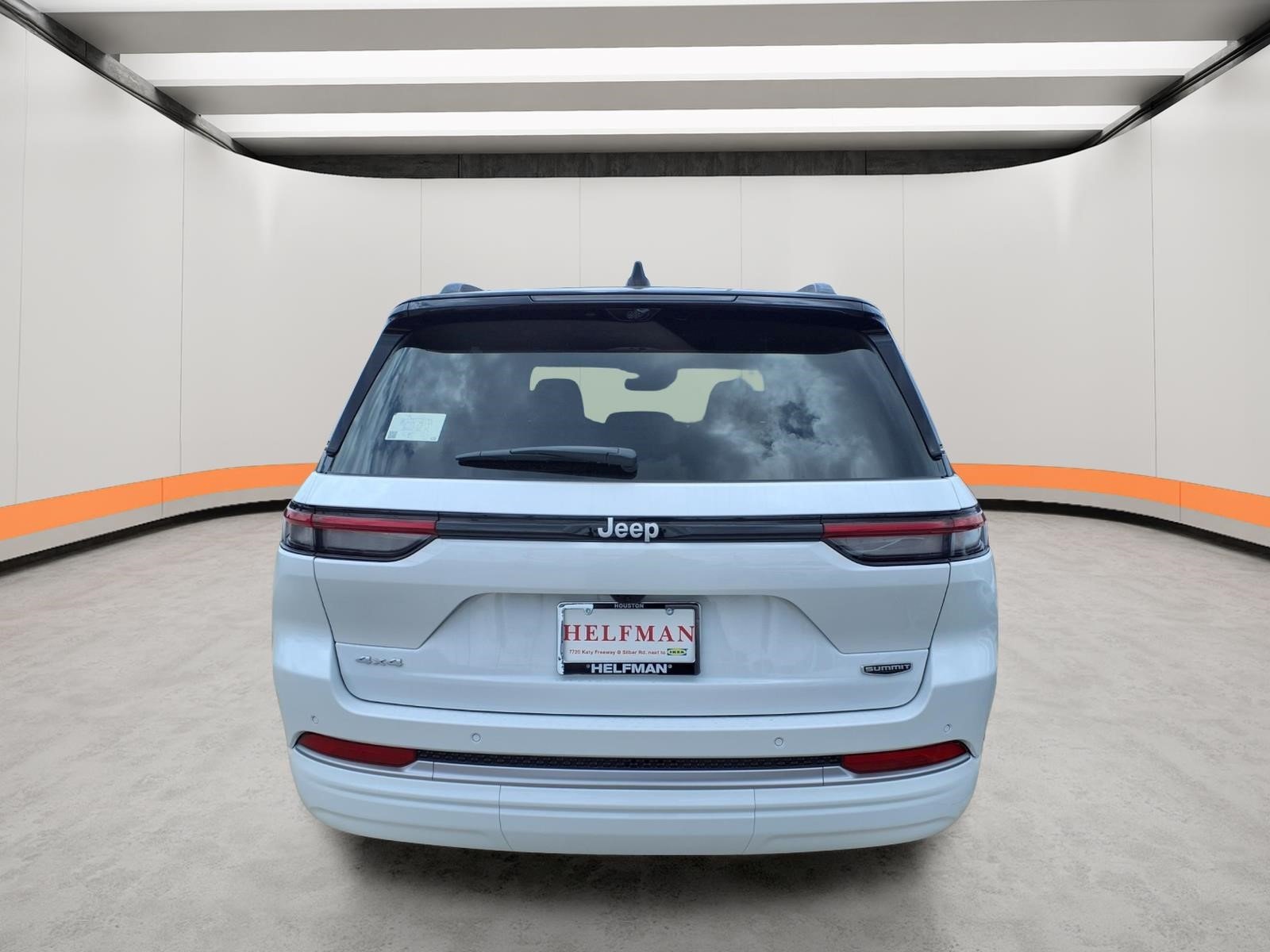 New 2026 Bright White Clear-Coat Exterior Paint Jeep Summit image 5
