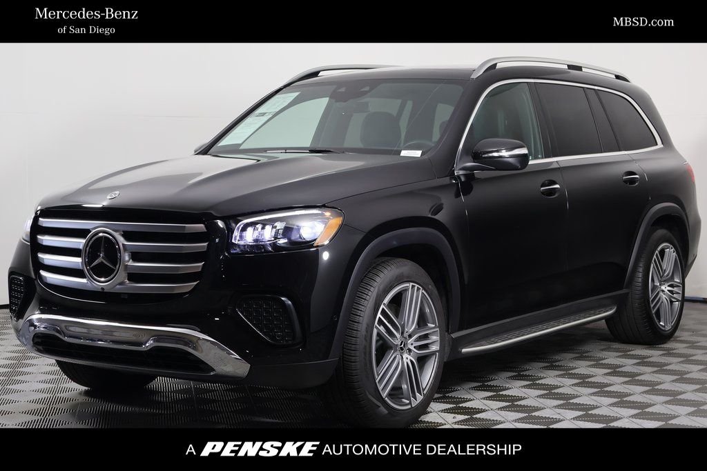 Certified Used 2025 Black Mercedes-Benz GLS 450 image 1