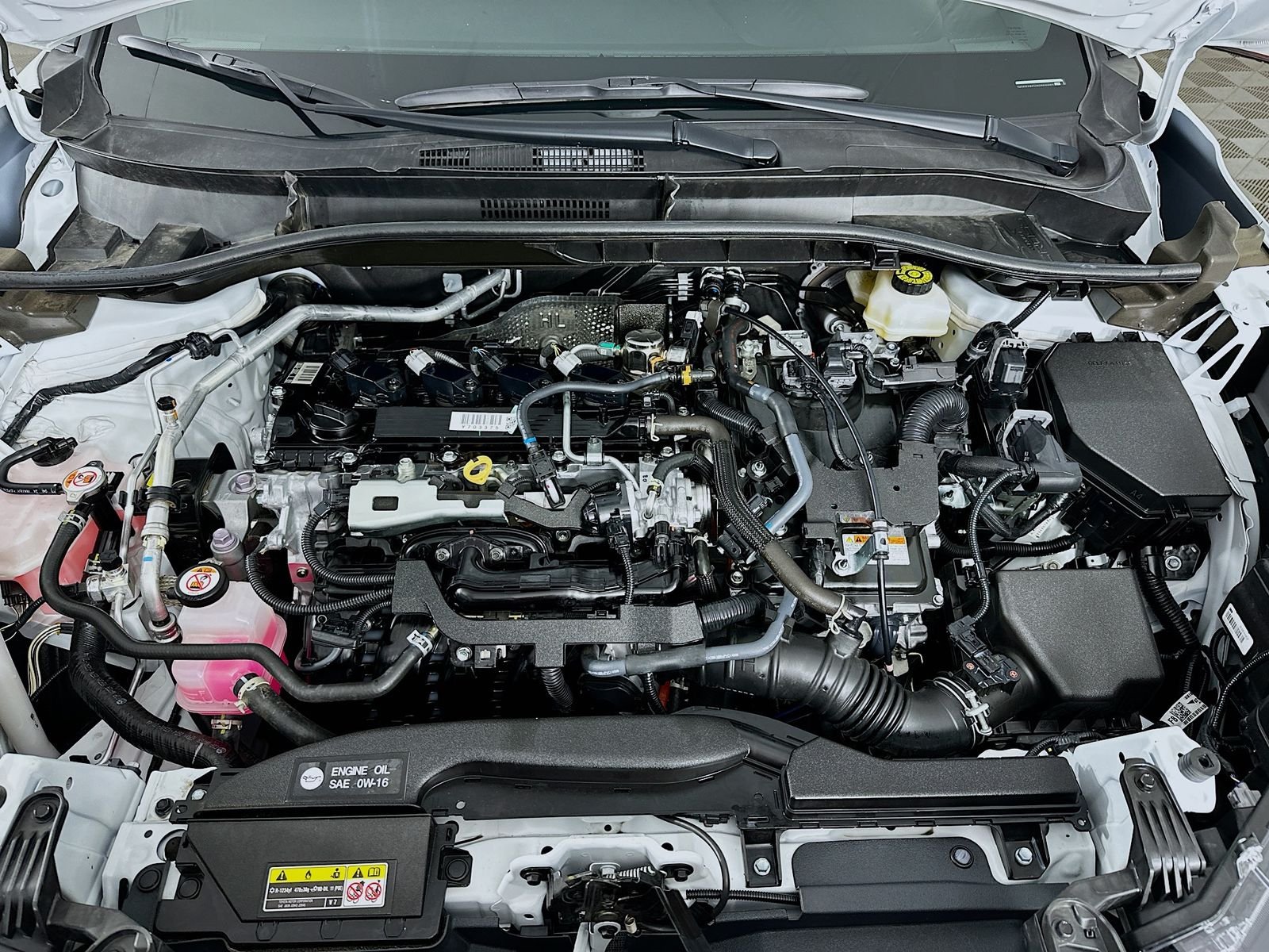 Used 2024 Pearl Toyota Hybrid SE image 29