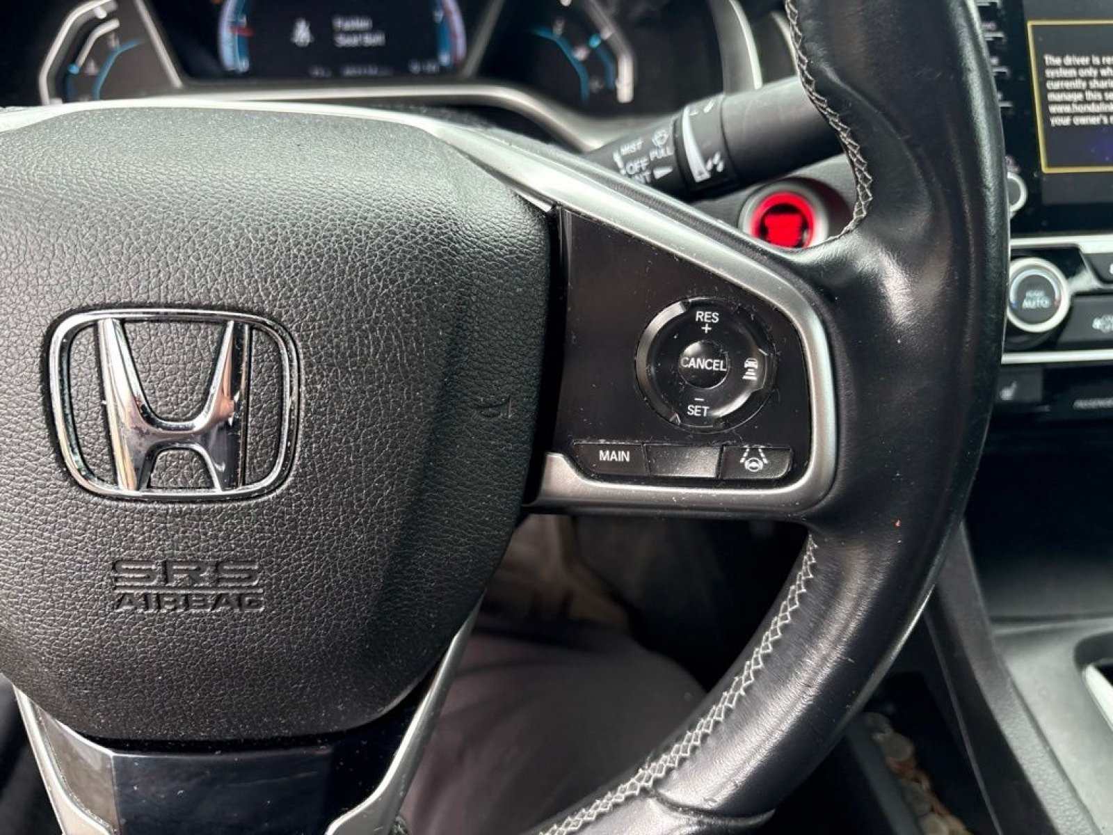 Certified Used 2019 Platinum White Pearl Honda EX image 14