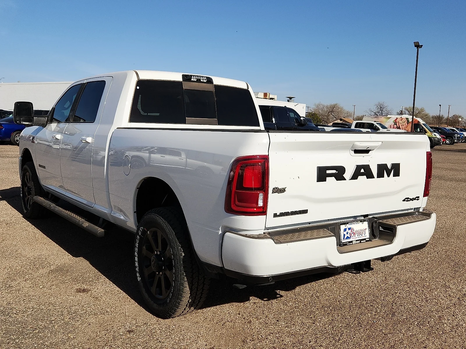 New 2026 White Ram LARAMIE MEGA CAB 4X4 6